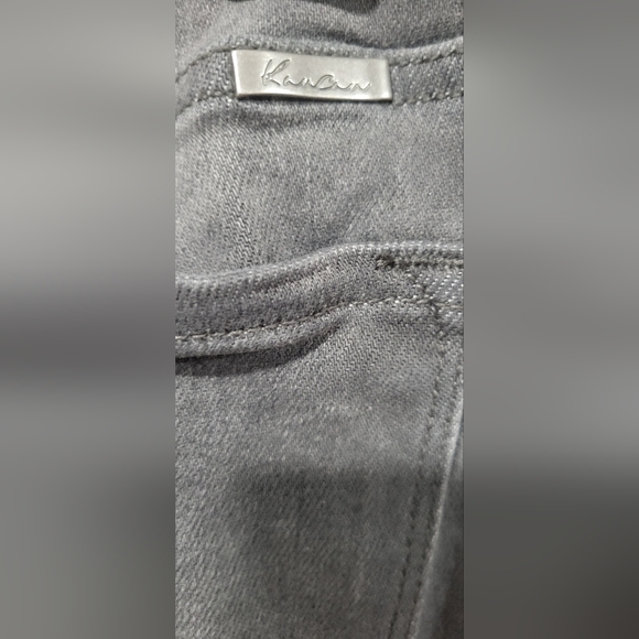 KanCan Women's Gray Straight Leg Jeans - Picture 3 of 5